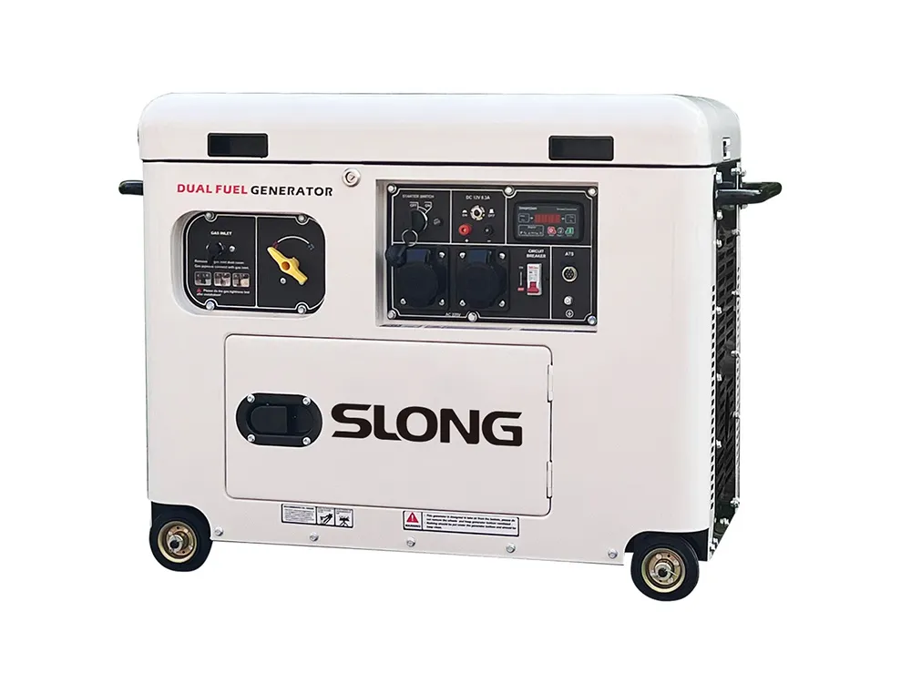 ژنراتور گازی مدل SL-JK10-LPG/NG از برند SLONG